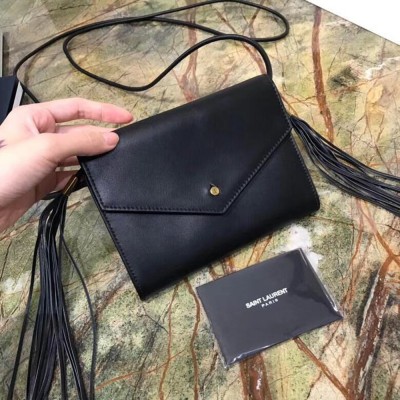 Saint Laurent Black Envelope Belt Bag YSLBS81015