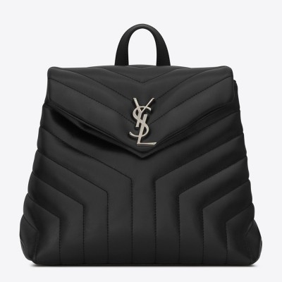 Saint Laurent Black Small LouLou Backpack YSLBS81008