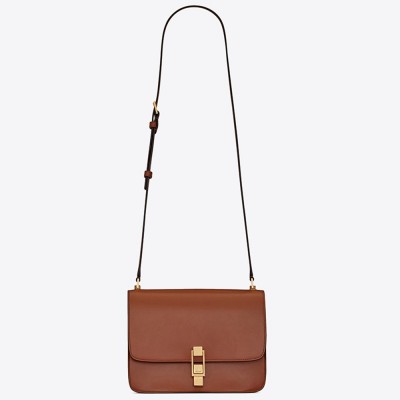 Saint Laurent Carre Satchel Bag In Brick Leather YSLBS81287