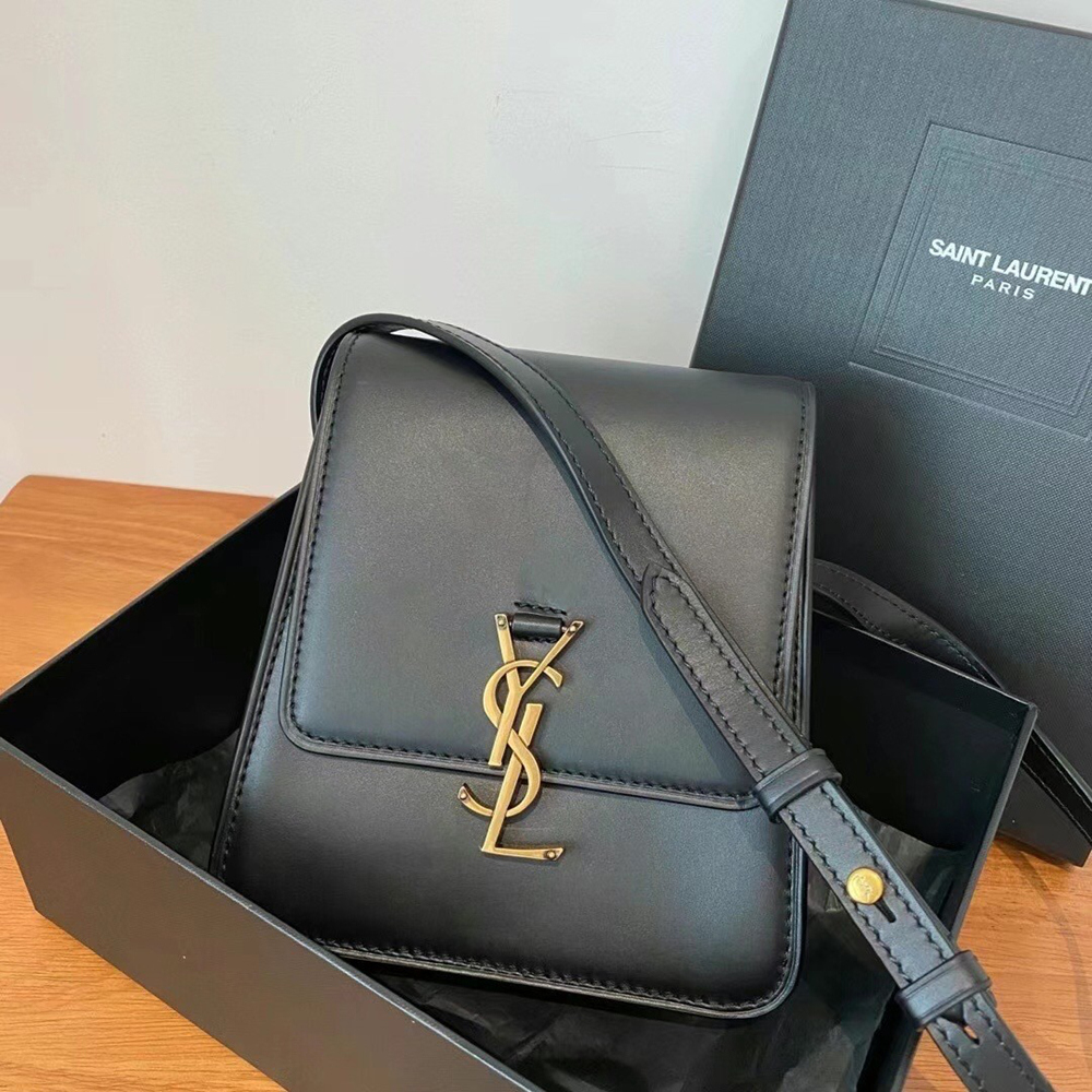 Saint Laurent Kaia North South Bag In Black Leather YSLBS81296