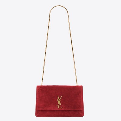 Saint Laurent Kate Medium Reversible Eros Red Bag YSLBS81152