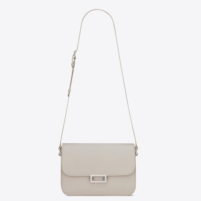 Saint Laurent Le Pave Bag In White Calfskin YSLBS81311