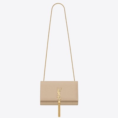 Saint Laurent Medium Kate Bag With Tassel In Powder Smooth Leather YSLBS81141