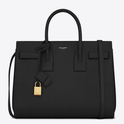 Saint Laurent Small Sac De Jour Bag In Black Leather YSLBS81262