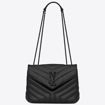 Saint Laurent So Black Loulou Small Shoulder Bag YSLBS81206