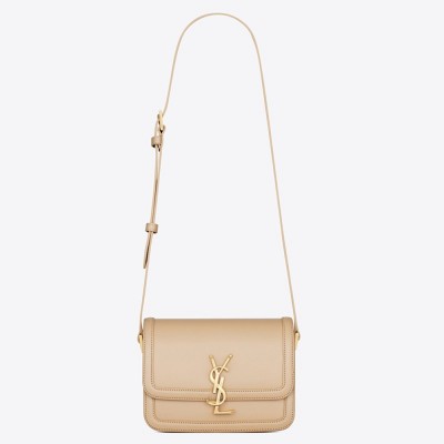 Saint Laurent Solferino Small Bag In Beige Calfskin YSLBS81336