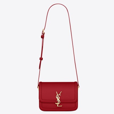 Saint Laurent Solferino Small Bag In Red Calfskin YSLBS81341