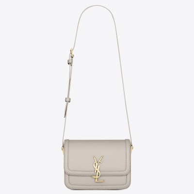 Saint Laurent Solferino Small Bag In White Calfskin YSLBS81342