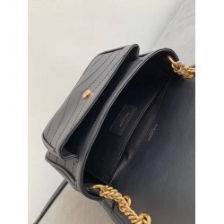 Saint Laurent Baby Niki Bag In Black Lambskin YSLBS81009