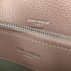 Saint Laurent Baby Sac de Jour Souple Bag In Nude Grained Leather YSLBS81017