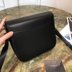 Saint Laurent Betty Satchel In Black Smooth Leather YSLBS81022