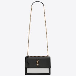 Saint Laurent Bi-color Sunset Medium Calfskin Bag YSLBS81024