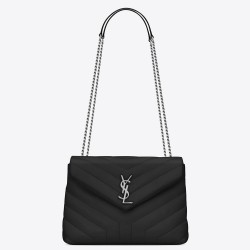 Saint Laurent Black Small Loulou Chain Bag YSLBS81042