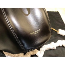 Saint Laurent Black Talitha Small Bucket Bag YSLBS81043