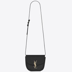 Saint Laurent Kaia Small Satchel Bag In Black Calfskin YSLBS81113