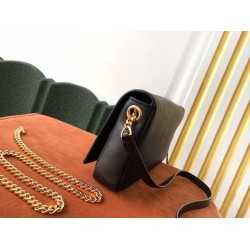 Saint Laurent Kate 99 Shoulder Bag In Black Lambskin YSLBS81115