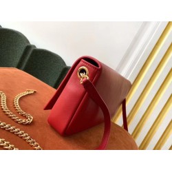 Saint Laurent Kate 99 Shoulder Bag In Red Lambskin YSLBS81118