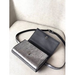 Saint Laurent Kate Belt Bag In Lame Leather YSLBS81119