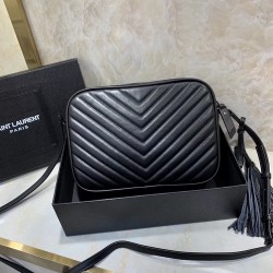 Saint Laurent Lou Camera All Black Bag YSLBS81180