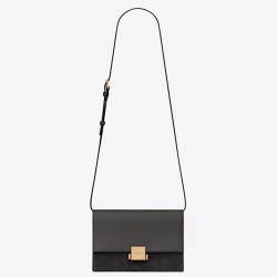 Saint Laurent Medium Bellechasse Bag In Black Leather YSLBS81230