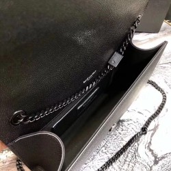 Saint Laurent Medium Kate All Black Shoulder Bag YSLBS81252