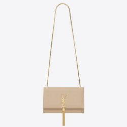 Saint Laurent Medium Kate Bag With Tassel In Powder Smooth Leather YSLBS81262