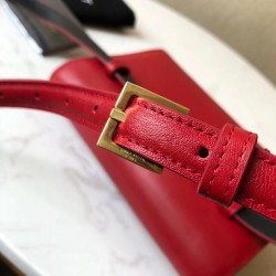 Saint Laurent Red Kate Belt Bag YSLBS81338