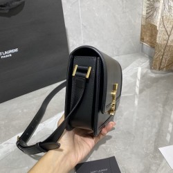 Saint Laurent Solferino Medium Bag In Black Calfskin YSLBS81387