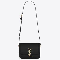 Saint Laurent Solferino Small Bag In Black Calfskin YSLBS81398