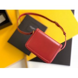 Saint Laurent Solferino Small Bag In Red Calfskin YSLBS81402